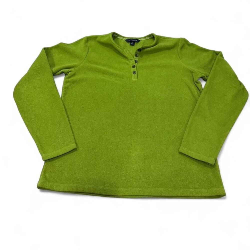 Lands' End Green Jumper